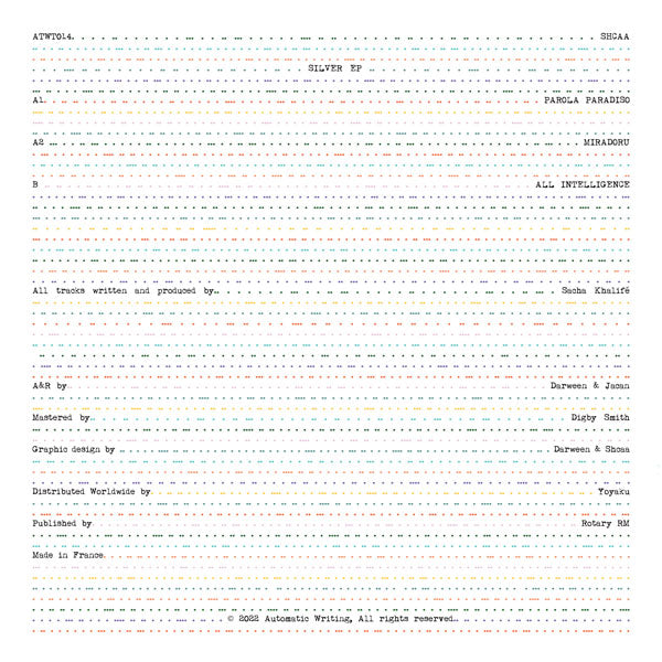 SHCAA Silver EP (ATWY014)