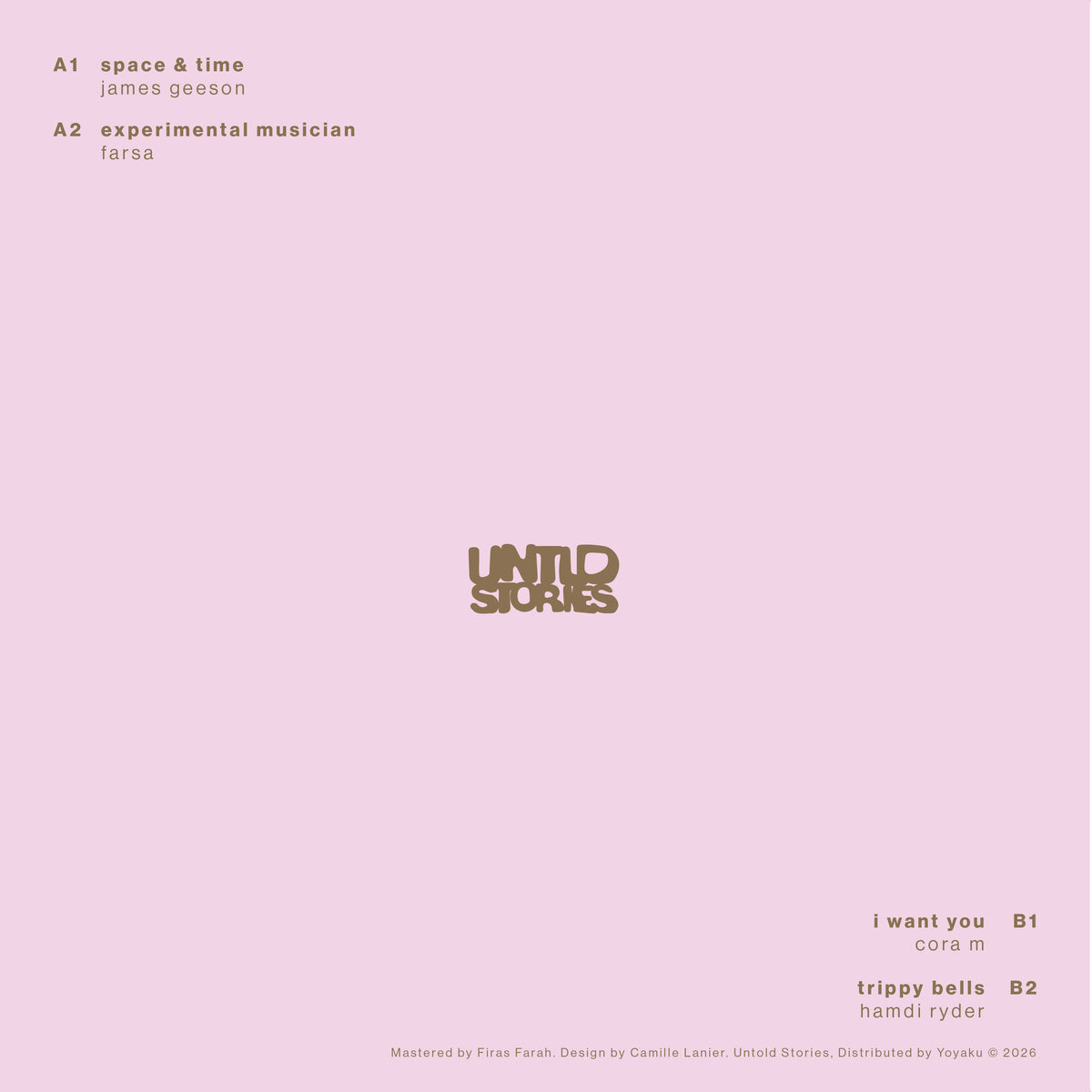 V.A Various Artists | James Geeson, Hamdi Ryder, Farsa, Cora M