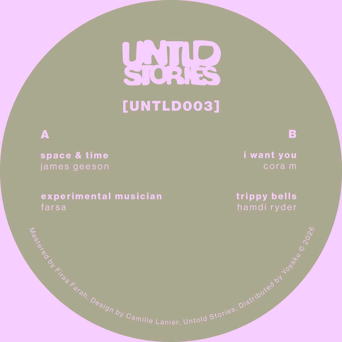 V.A Various Artists | James Geeson, Hamdi Ryder, Farsa, Cora M